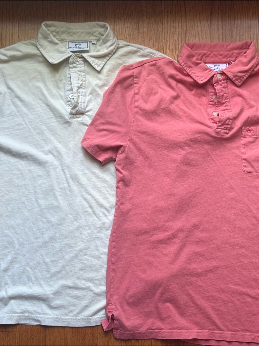 2 Southern Tide Pocket Polos